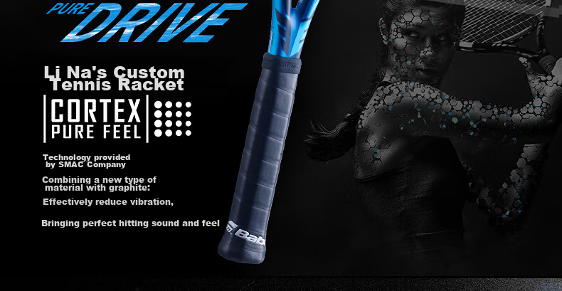 Babolat Full Carbon Tennis Racket, 2025 Model PD, for Li Na And Wang Xin Yu, Adult Professional Tennis Racket [Pre-Strung] 3