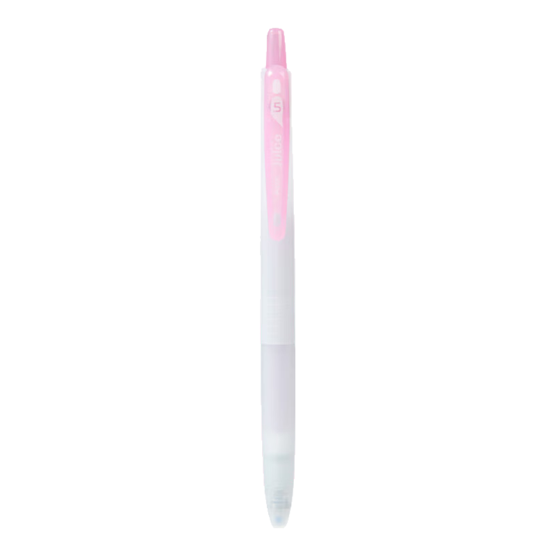 PILOT Juice Gel Pen, Colorful Neutral Pen, 0.5mm Signature Pen, Retractable Ink Pen, Stationery for Students' Journaling, Aesthetically Pleasing, LJU-15 Light Pink