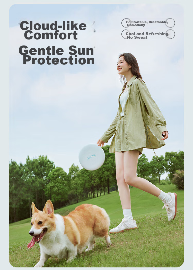 INMAN UPF100+ Sun Protection Shirt for Women, Summer Fashion Blouse Jacket, Bean Green Color, Size L 7