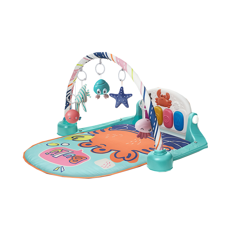Babycare Baby Gym with Foot Piano, 0-1 Year Old Newborn Gift, Baby Soothing Toy, Morano Crab