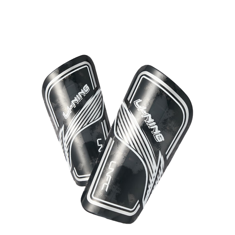 Li-Ning Soccer Shin Guards for Children And Adults, Leg Protectors for Competition And Training, Professional Protective Gear for Men, Size M