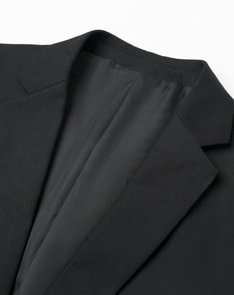 ROMON Men's Slim Fit Business Suit Groom Wedding Tuxedo Formal Blazer Set 2