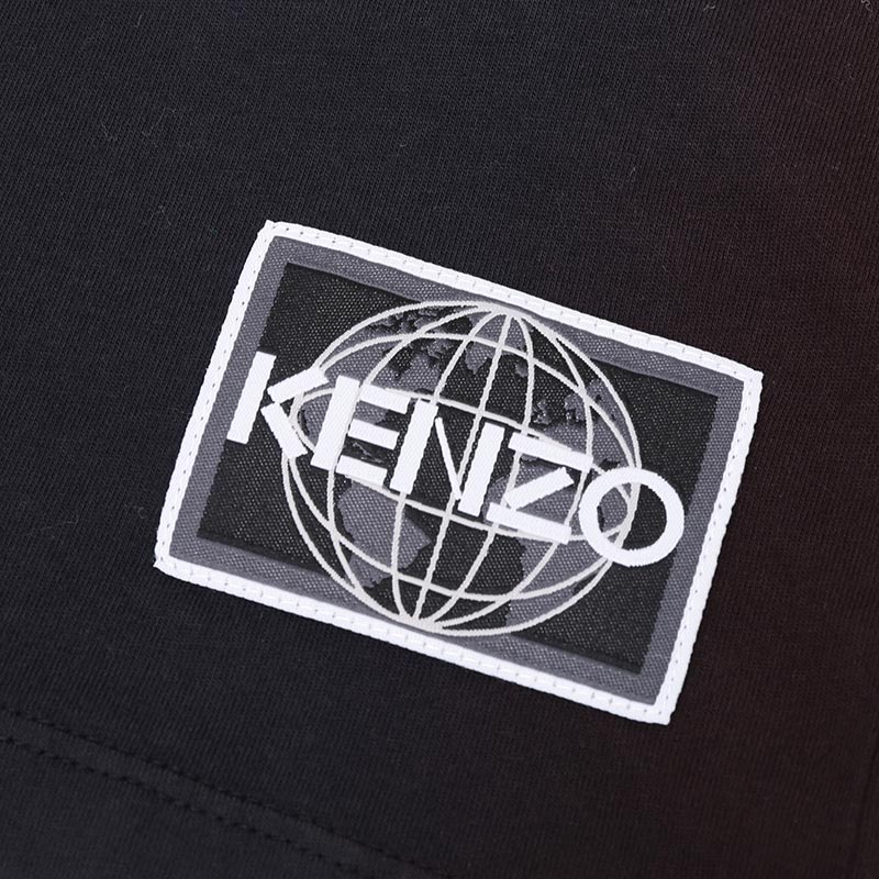kenzo 高田贤三 男士多色拼色地球图案棉质短袖圆领t恤 f765ts0184se