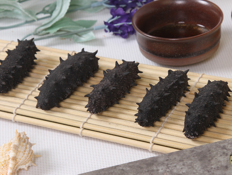 棒棰岛 大连淡干海参80g 33头以上 礼盒装 海鲜水产