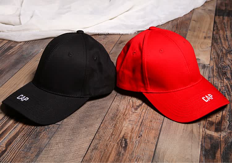 韩铺(hanshop)帽子韩版简约男女情侣棒球帽潮休闲户外运动遮阳鸭舌帽