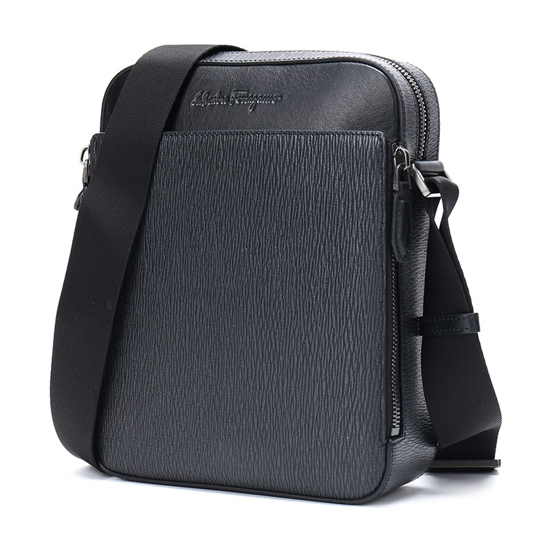 0系列深灰色牛皮单肩斜挎包 240493 0670643-京东