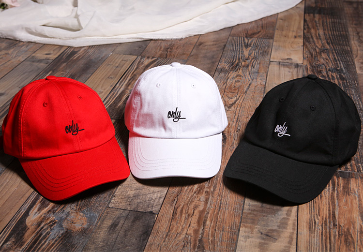 韩铺(hanshop)棒球帽子韩版男女情侣鸭舌帽潮简约帽户外遮阳帽 hsm46