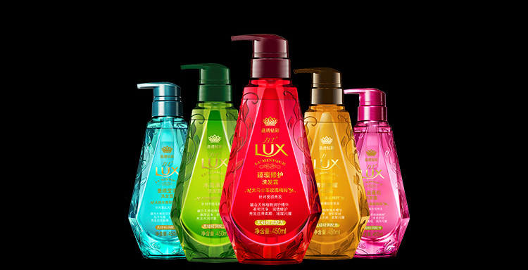 力士（LUX）臻璨修护精华素450ml 护发素 小晶钻 修护柔顺滋养小红钻 玫瑰香型-京东