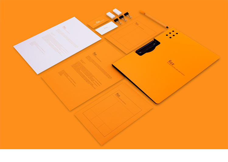 广博(GuangBo)高质感A4横式加厚文件夹板/彩色资料夹飞兹 橙色A6380-京东