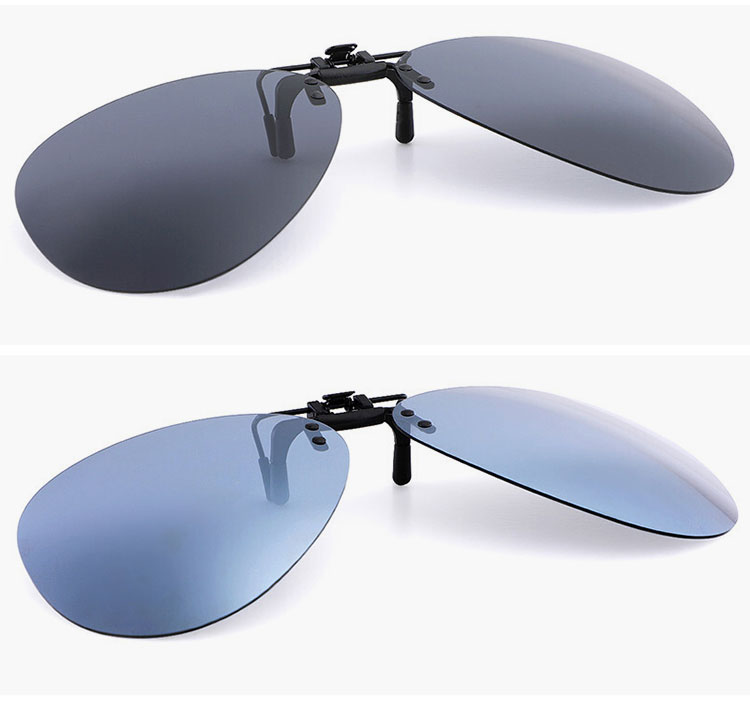 HELEN KELLER Polarized Clip-On Sunglasses for Myopia, Unisex Driving Sun Protection Glasses HP805 3