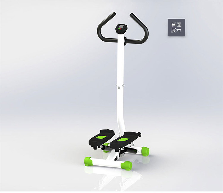 Suncao Home Handrail Fitness Stepper, Mini Hydraulic Stepping Machine, Floor Exercise Device SC-S085 Peach Pink 17