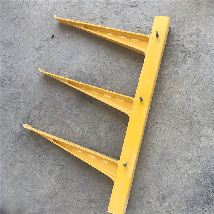 螺钉式玻璃钢电缆支架 螺栓固定式 电缆沟托架 电缆横担横托 smc玻璃