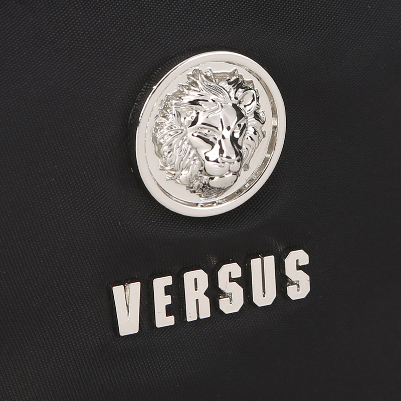 versace versus 范思哲 女士黑色尼龙时尚腰包 fbd1251 fnmc f461n