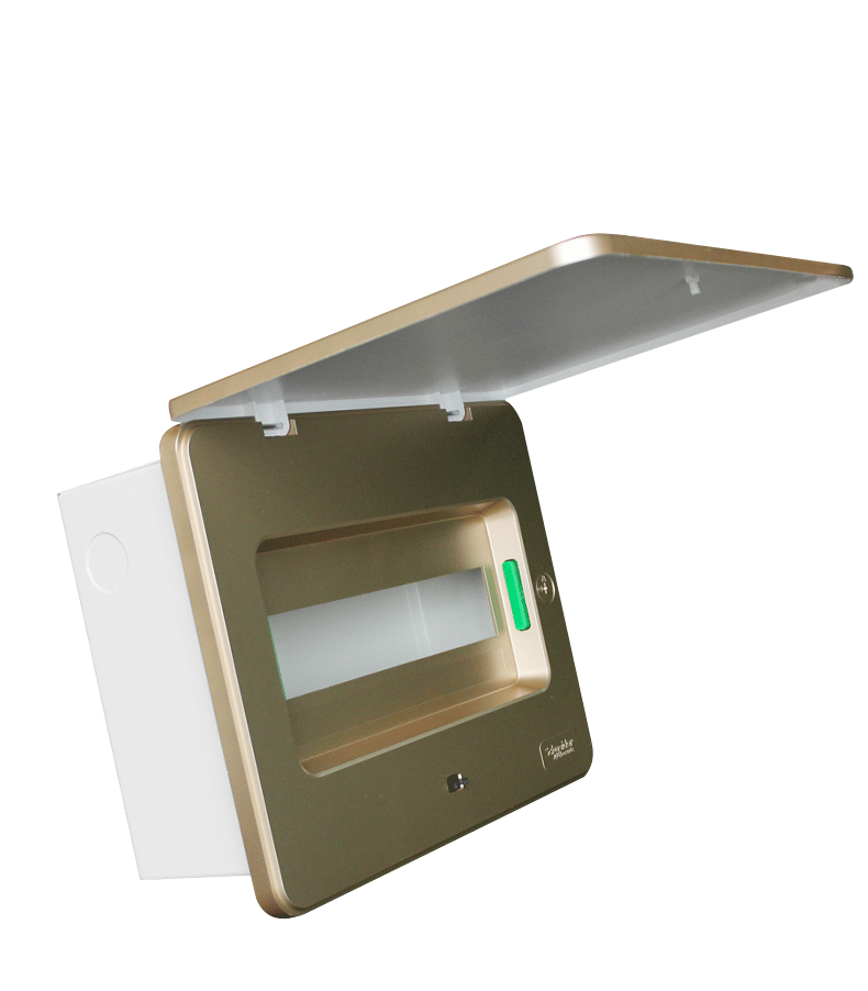 施耐德电气(schneider electric)配电箱 空开强电箱 家用 暗装配线箱