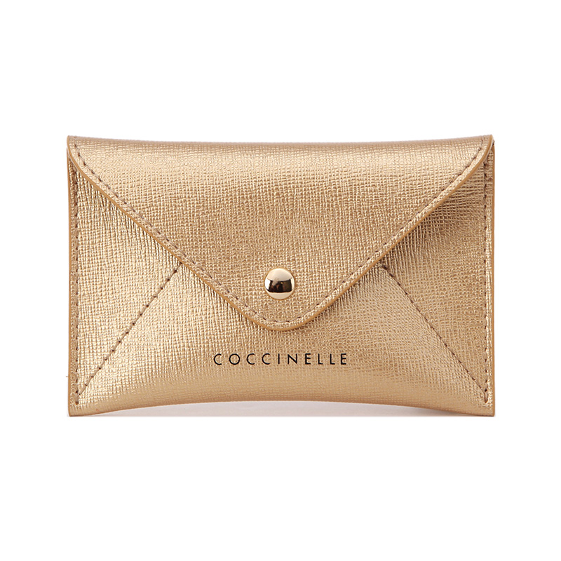 coccinelle 可奇奈尔 意大利女士金色牛皮时尚零钱包 e2 b65 12 83 16