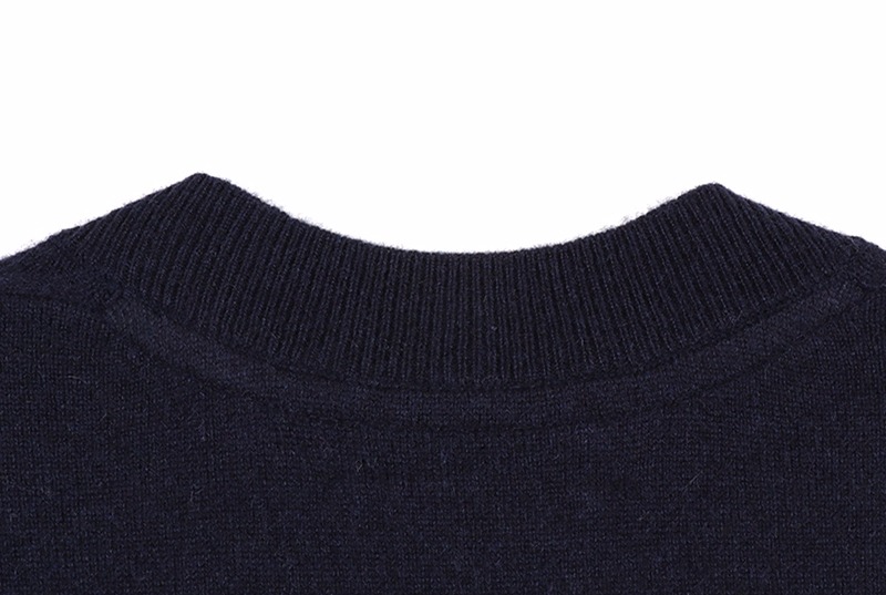 burberry 巴宝莉 男士黑色v领羊绒衫 40565111 s码-京东