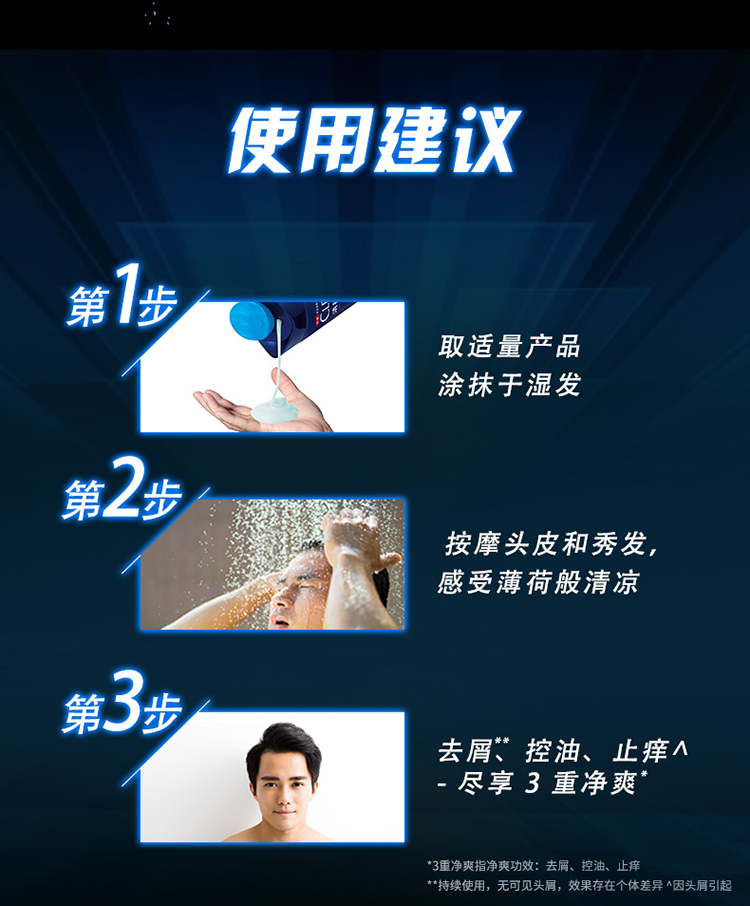 清扬(CLEAR)男士洗发水 清爽控油型 男士去屑洗发露720ml-京东