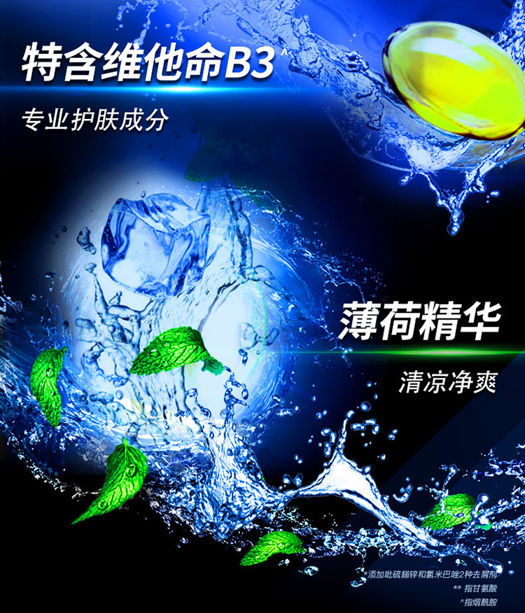 清扬(CLEAR)男士去屑洗发水套装 活力运动薄荷型720mlx2送 活力运动薄荷100mlx2-京东
