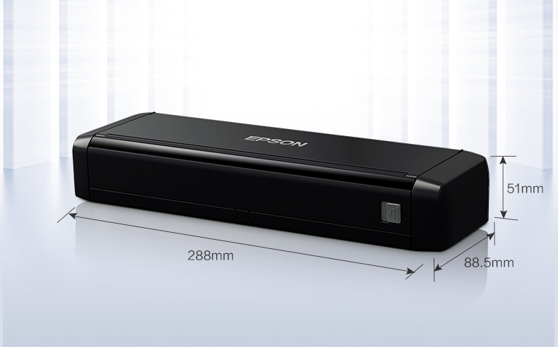 爱普生（EPSON）DS-310 紧凑型A4馈纸式扫描仪 高速双面 25ppm/50ipm-京东