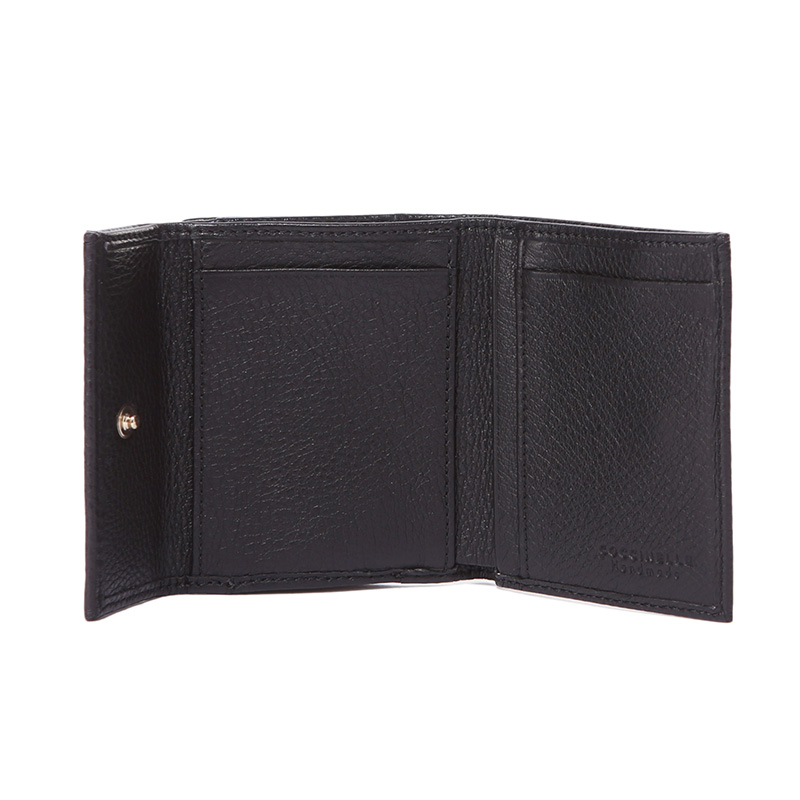 coccinelle 可奇奈尔 女士淡黄色牛皮荔枝纹短款钱包 e2 bw5 11 87 01