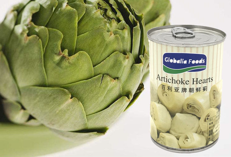 西班牙进口百利亚牌朝鲜蓟亚之竹心洋蓟心西餐原料新品390g 开胃小菜