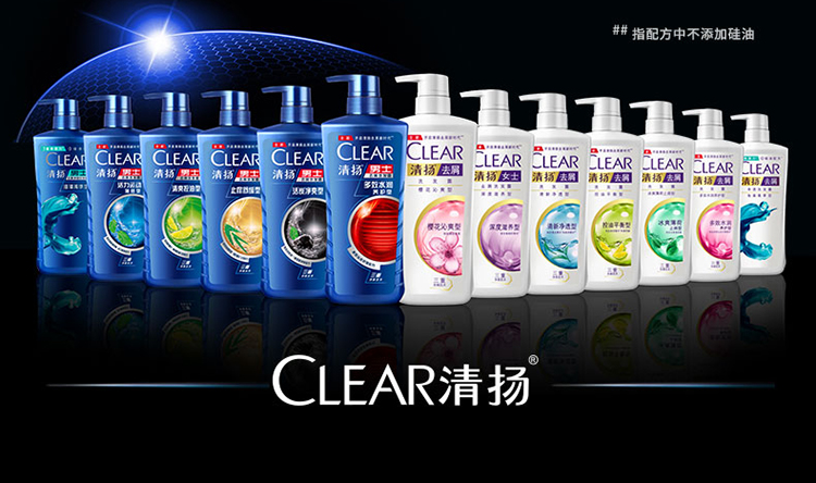 清扬(CLEAR)洗发水 男士去屑洗发露活力运动薄荷型500ml-京东