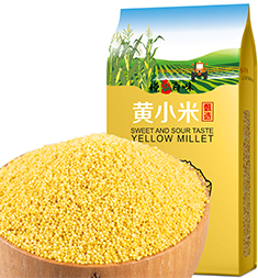悦谷百味 黄小米 1kg（五谷杂粮 吃的食用小米 月子米 小...-京东