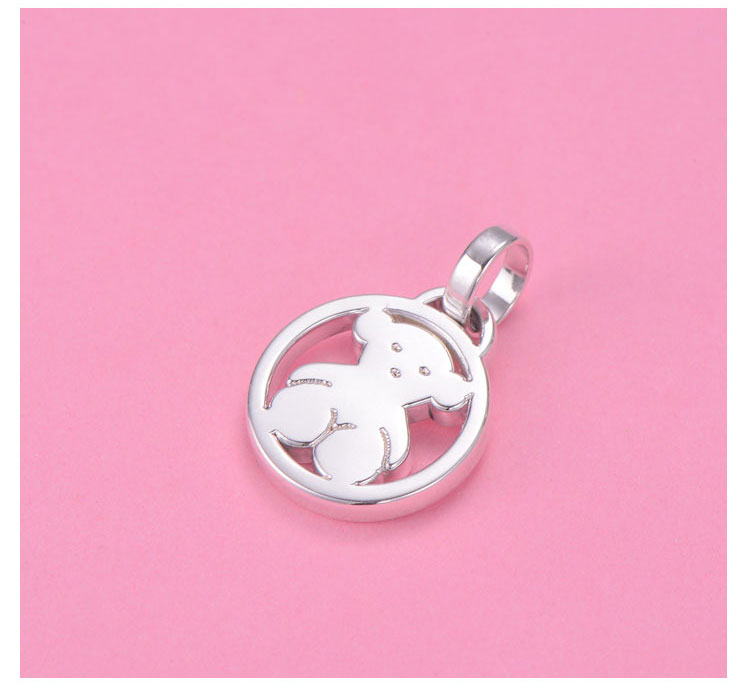 tous 桃丝熊 925银时尚个性吊坠 712164510