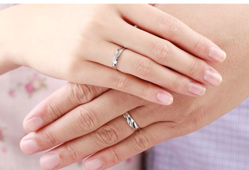 千金公主 铂金钻石对戒结婚对戒情侣对戒 pt950白金钻石戒.-京东