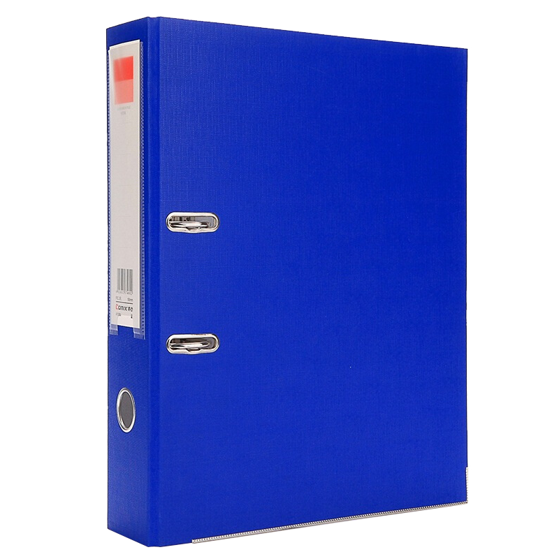 COMIX F/C 3-Inch European-Style Lever Arch File/folder, Blue, A108N