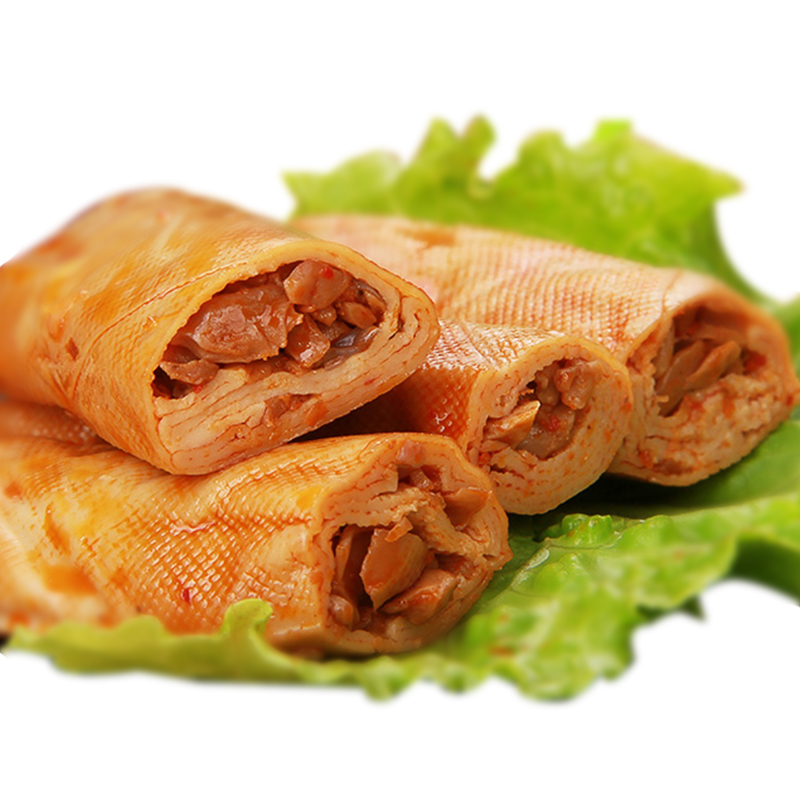 张飞夹心豆卷五香味158g四川特产豆腐干休闲办公室零食豆干解馋小吃