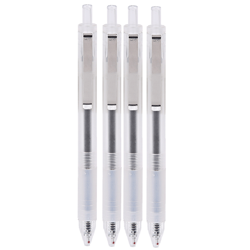 M&G Stationery [Exam Pen] Benwei Series 0.5mm Black Retractable Gel Pen, Full Needle Tube Signing Pen, Student Office Pen, 12 Pens/box AGP81405 Exam