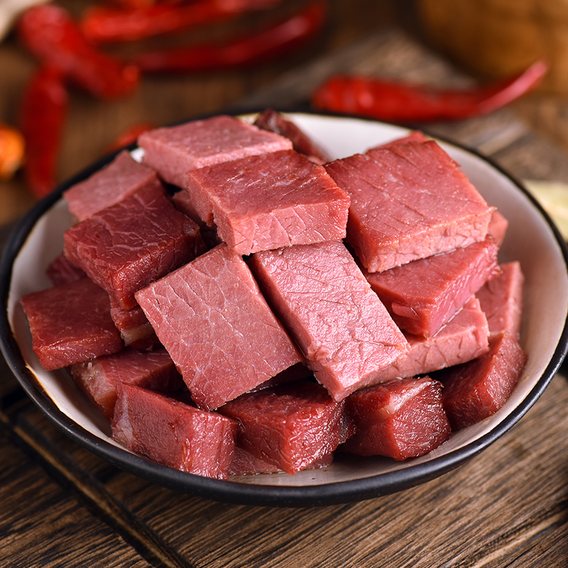 张飞 什锦牛肉十口味500g 量贩装 四川特产 旅游休闲零食小吃 