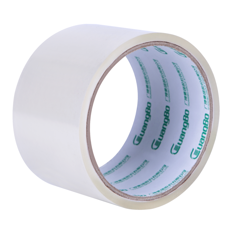 GuangBo Transparent Tape Roll, 60mm*30y*50μm, 27.4 Meters/roll, Wide Packing Tape, Office Supplies, FX-2