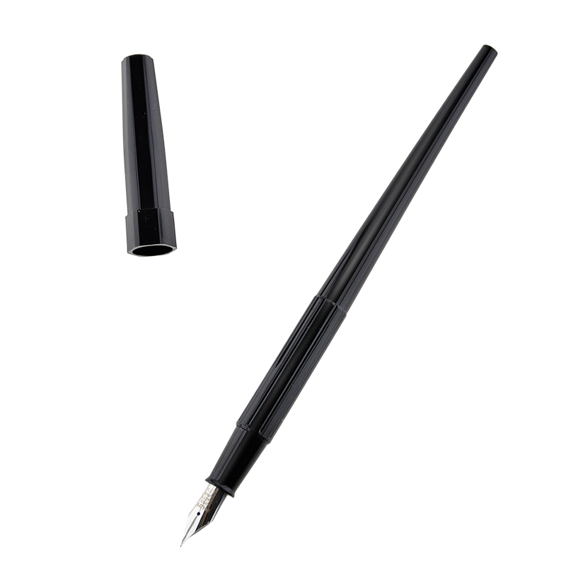PILOT Fine Long Pen Fountain Pen for Men And Women, Hand-Drawn Sketching, Calligraphy Practice, Student And Adult Fountain Pen DPP-70 EF Nib Black