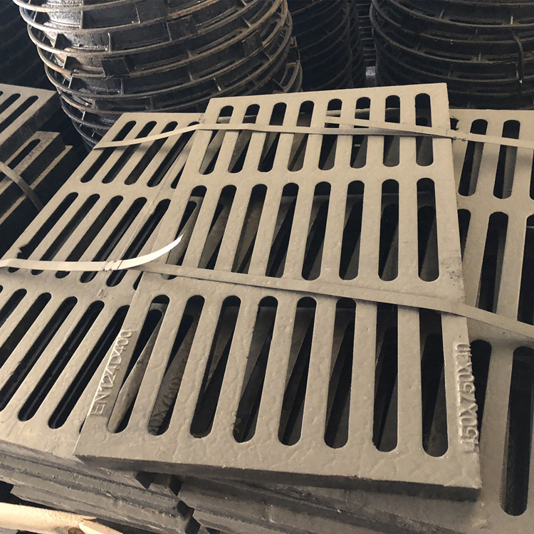 球墨铸铁雨水篦子45075040重型排水沟盖板漏水格栅定制窨井盖雨水箅子