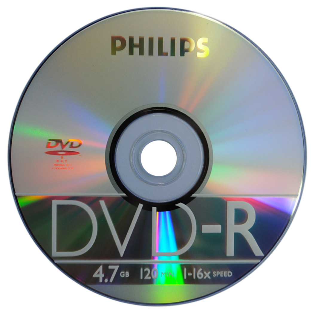 飞利浦(philips)dvd-r 空白光盘/刻录盘 16速 4.7g 桶装10片-京东