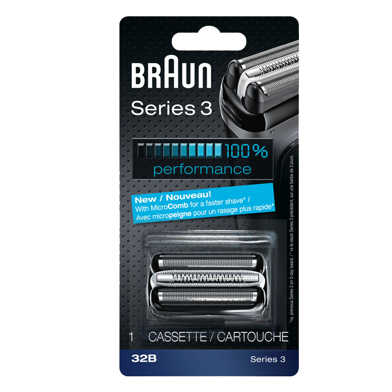 BRAUN [German Original Import] BRAUN Electric Shaver Accessory Series 3, 32B Blade And Foil Combinatio