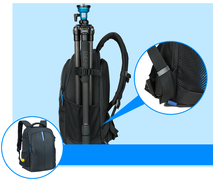 Benro Hiking Backpack 200, Professional DSLR Camera Bag with Large Capacity, Full Compartments And Enhanced Protectio 12