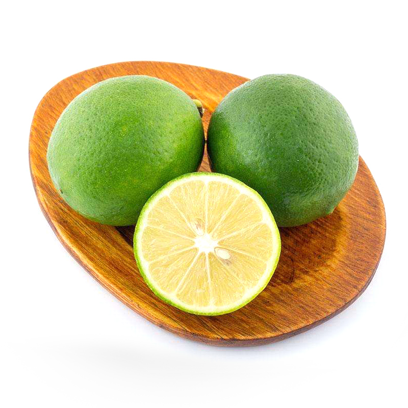 京鲜生 海南大青柠/青柠檬 8粒 单果70-100g  生鲜水果 