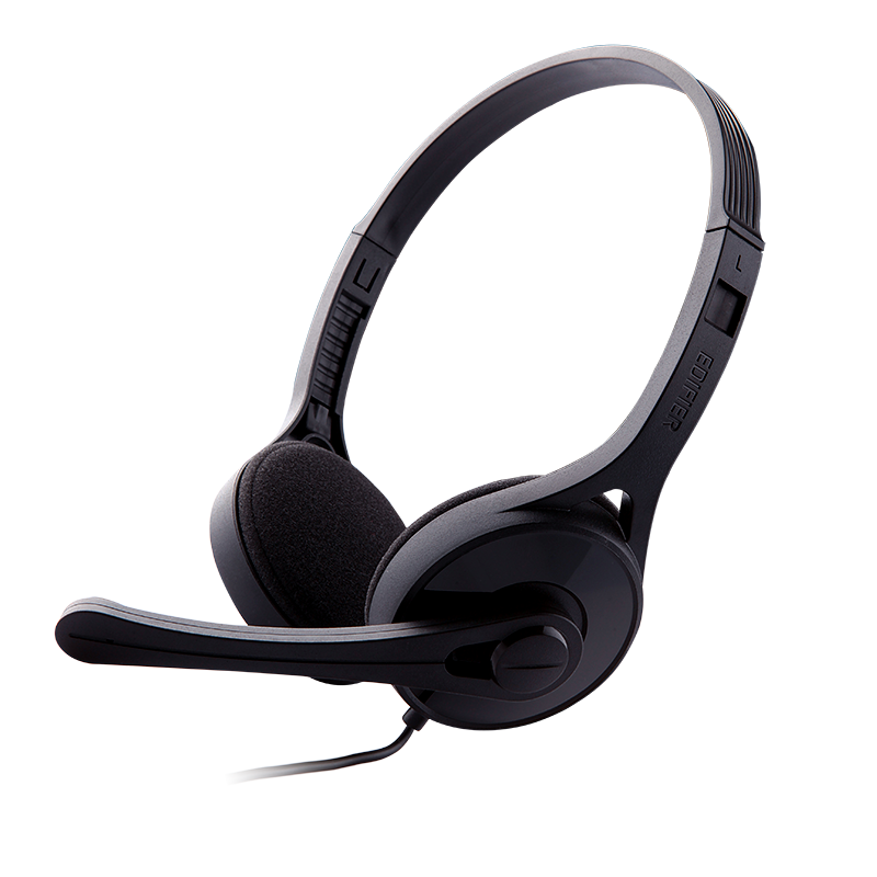 EDIFIER K550 Over-Ear Headphones with Microphone, Gaming Headset, Computer Headphones for Office, Education, Training, Elegant Black Color