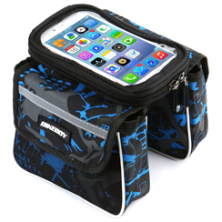 骑兵连自行车上管包-京东