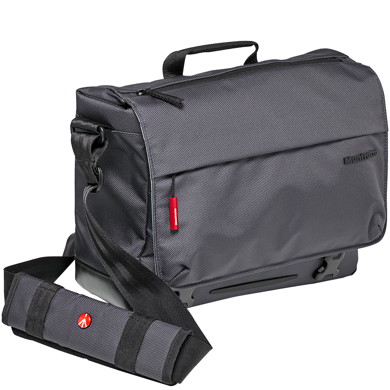 Manfrotto Camera Bag, Shoulder Bag, MB MN-M Photography Bag for DSLR And Mirrorless Cameras, Shoulder Bag, Manhattan Series, Multifunctional Travel Portable Medium-Sized Bag