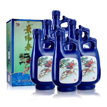 景芝 白酒 景阳春 52度 老虎王 500ml-京东