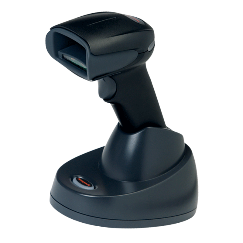 Honeywell Wireless Barcode Scanner, Barcode Gun, Barcode, QR Code Industrial Scanner, with Base, Supermarket Warehouse Logistics, Screen Scanner 1902GSR