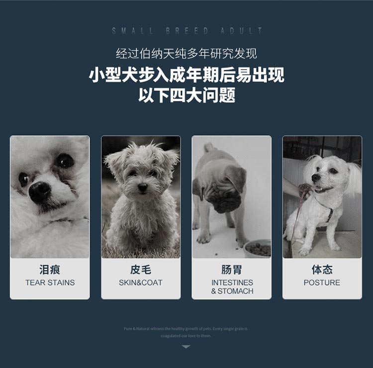 【京东joy联名款】伯纳天纯（Pure&Natural）宠物狗粮 鸡肉樱桃小型犬全价成年犬粮 10kg-京东