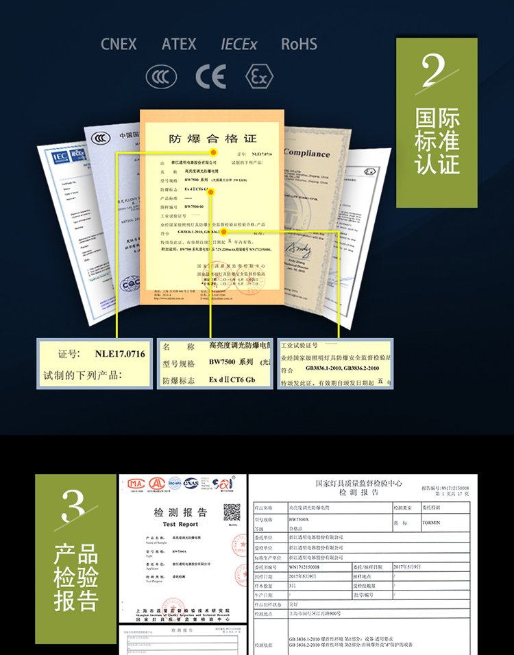 通明电器（TORMIN）BW7500 LED户外强光防爆手电筒 可充电超亮远射700米-京东