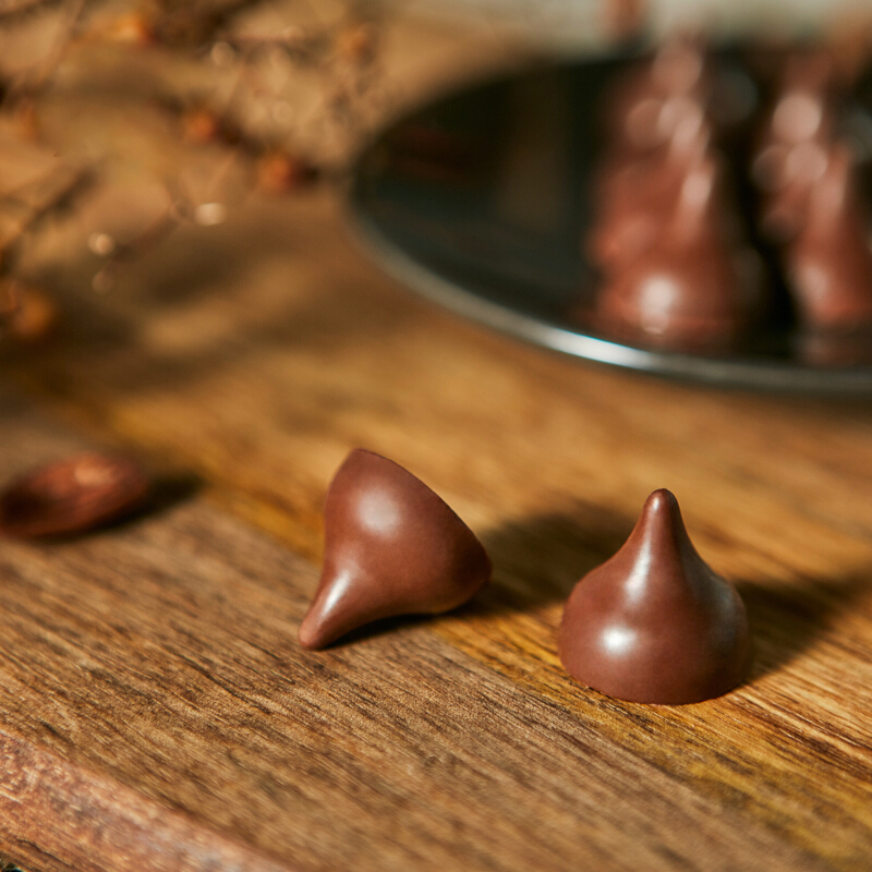 好时 Kisses浓醇黑巧克力 500g 糖果零食 婚庆喜糖 生日礼物 送女孩