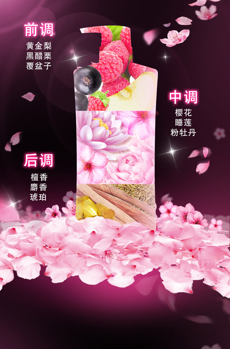 清扬(CLEAR)洗发水 樱花沁爽型 去屑洗发露720g(新老包装随机发)-京东