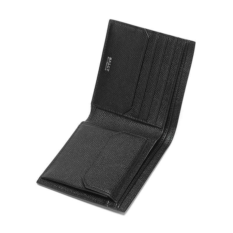 bally 巴利 男士黑色红白条纹皮质短款钱包钱夹 teisel lt 110-京东